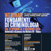 WEBINAR - Fondamenti di criminologia