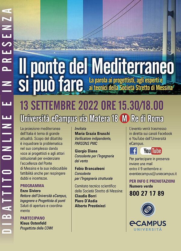 il ponte del Mediterraneo si può fare