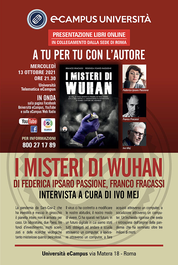 A tu per tu con l'autore - I misteri di Wuhan