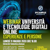 WEBINAR - Università e Tecnologie Digitali Online