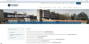 validazione webAIM pagina Info e Contatti