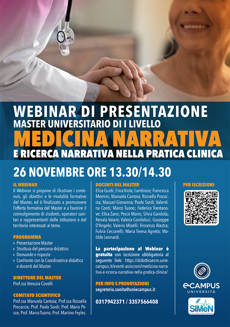 Medicina narrativa e ricerca narrativa nella pratica clinica